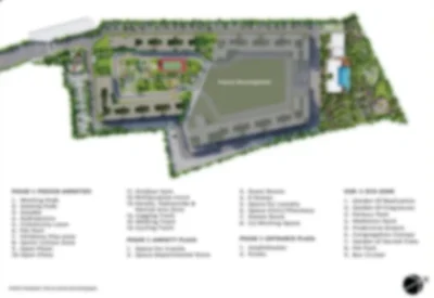 Godrej Woods Apartment Masterplan image by Godrej Properties located at Thanisandra, Bangalore Karnataka